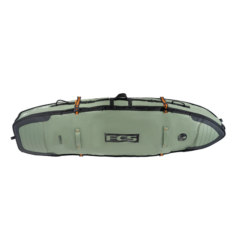 Load image into Gallery viewer, FCS Travel 3 Shortboard/Fish Wheelie Surfboard Bag