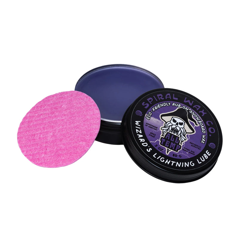 Load image into Gallery viewer, Spiral Wax Co Lightning Lube Rub On Wax