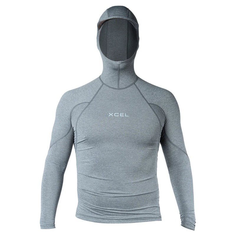 Load image into Gallery viewer, Xcel Men's Premium Stretch Performance Fit Long Sleeve UV Hoodie