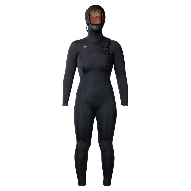 Load image into Gallery viewer, Xcel CompX 5.5/4.5 Hooded Full Wetsuit Women's