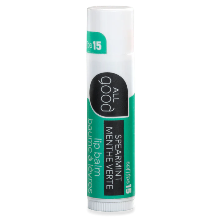 Load image into Gallery viewer, All Good Lip Balm Spearmint SPF 15