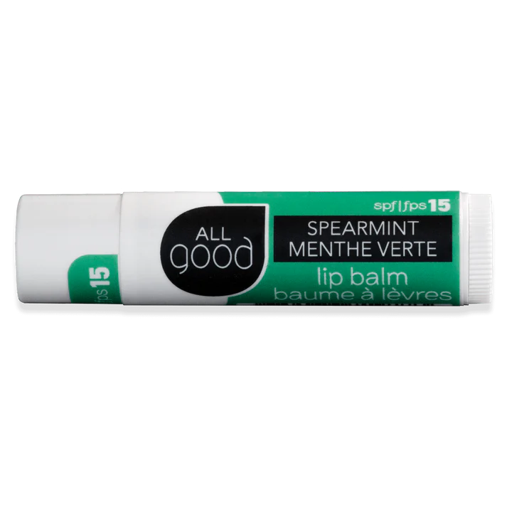 Load image into Gallery viewer, All Good Lip Balm Spearmint SPF 15