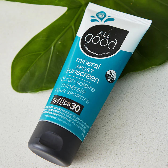 Load image into Gallery viewer, All Good SPF 30 Sport Mineral Sunscreen Lotion 3 oz