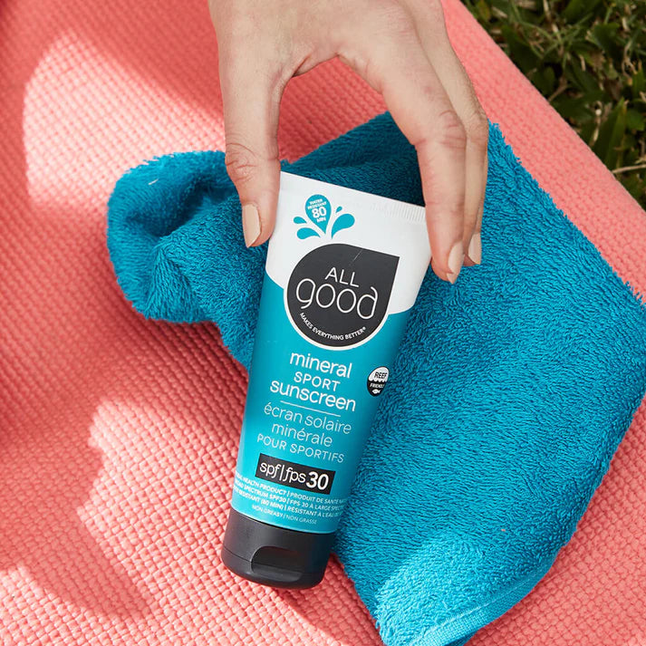 Load image into Gallery viewer, All Good SPF 30 Sport Mineral Sunscreen Lotion 3 oz