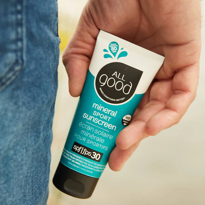 Load image into Gallery viewer, All Good SPF 30 Sport Mineral Sunscreen Lotion 3 oz