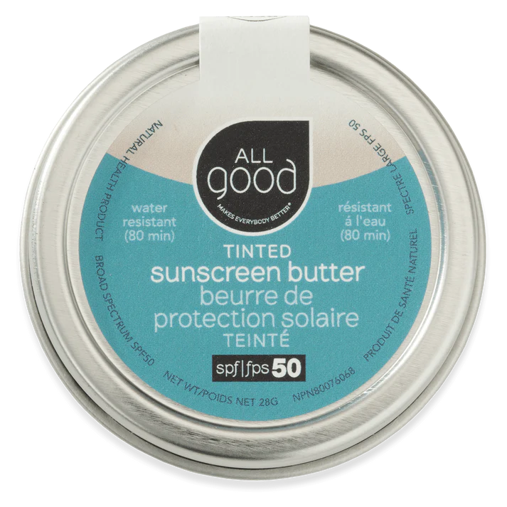 Load image into Gallery viewer, All Good SPF 50 Tinted Mineral Sunscreen Butter 1oz