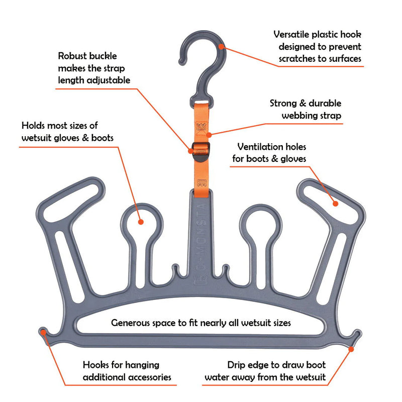 Load image into Gallery viewer, C-Monsta V2 Wetsuit Hanger