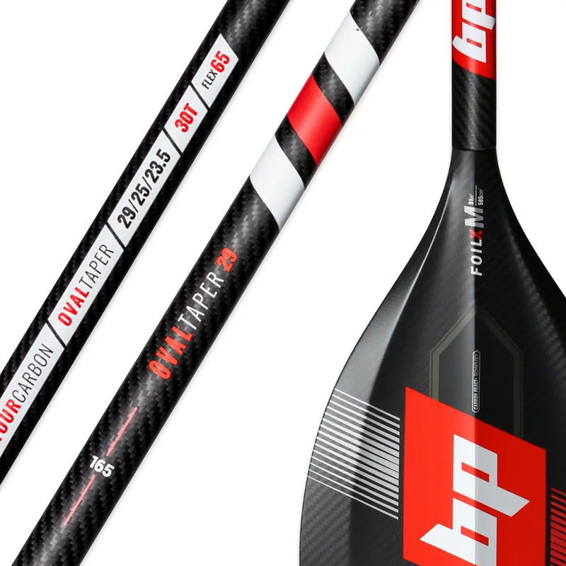 Load image into Gallery viewer, Black Project Foil-X Medium TC 70 Cut to Fit SUP Paddle