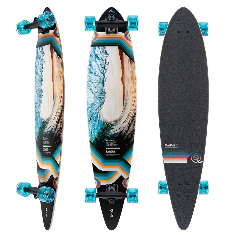Load image into Gallery viewer, Sector 9 Ledger Launch Skateboard Complete