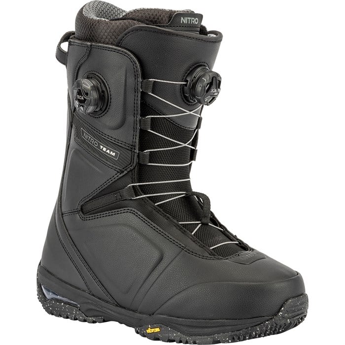 2018 nitro team standard lace snowboard boot Nitro Team BOA Snowboard Boots Black 2025 12