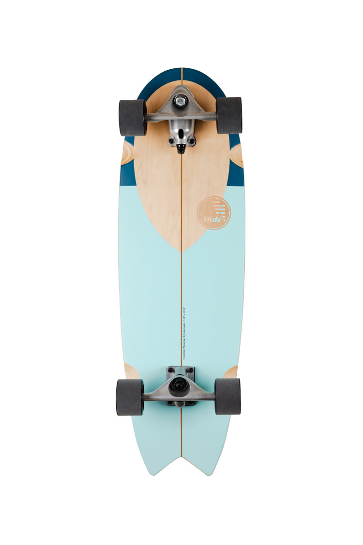 Load image into Gallery viewer, Slide Swallow Noserider 31" Surf Skateboard Complete