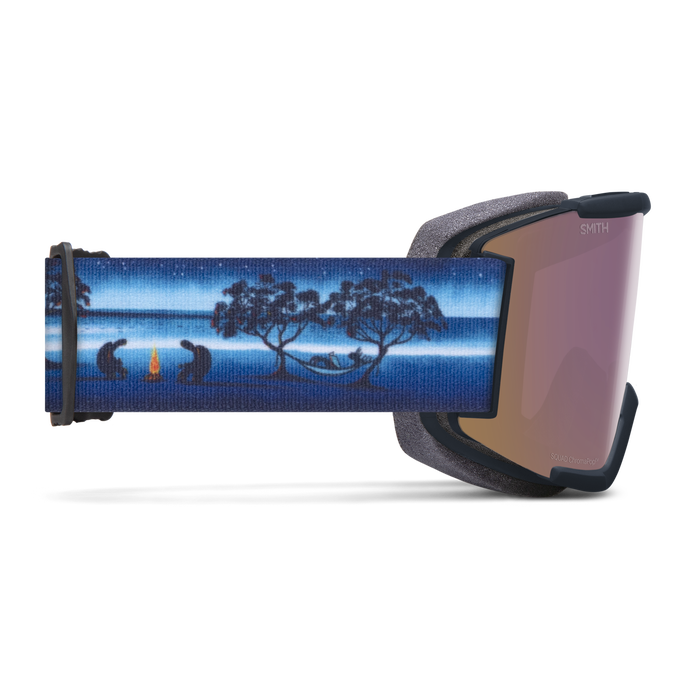 Load image into Gallery viewer, Smith Squad Snow Goggle - AC | Tess Coady | ChromaPop Everyday Rose Gold Mirror Lens