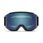 Load image into Gallery viewer, Smith Squad Snow Goggle - Black | ChromaPop Everyday Blue Mirror Lens