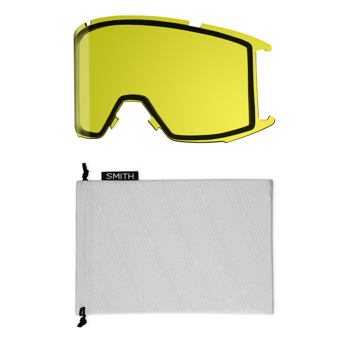 Load image into Gallery viewer, Smith Squad Snow Goggle - Black | ChromaPop Everyday Blue Mirror Lens