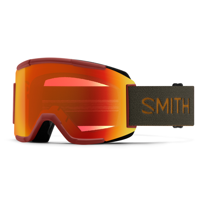 Load image into Gallery viewer, Smith Squad Snow Goggle - Ironwood | ChromaPop Everyday Red Mirror Lens