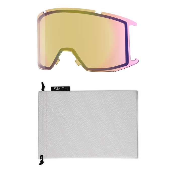 Load image into Gallery viewer, Smith Squad Snow Goggle - Ironwood | ChromaPop Everyday Red Mirror Lens