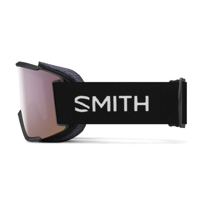 Load image into Gallery viewer, Smith Squad S Snow Goggle - Black | ChromaPop Everyday Rose Gold Mirror Lens