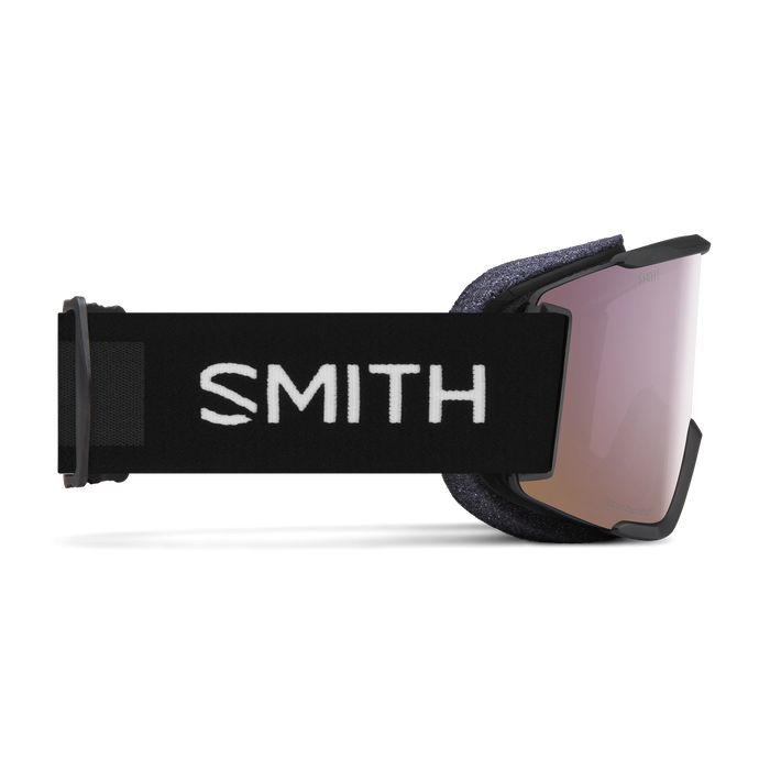 Load image into Gallery viewer, Smith Squad S Snow Goggle - Black | ChromaPop Everyday Rose Gold Mirror Lens