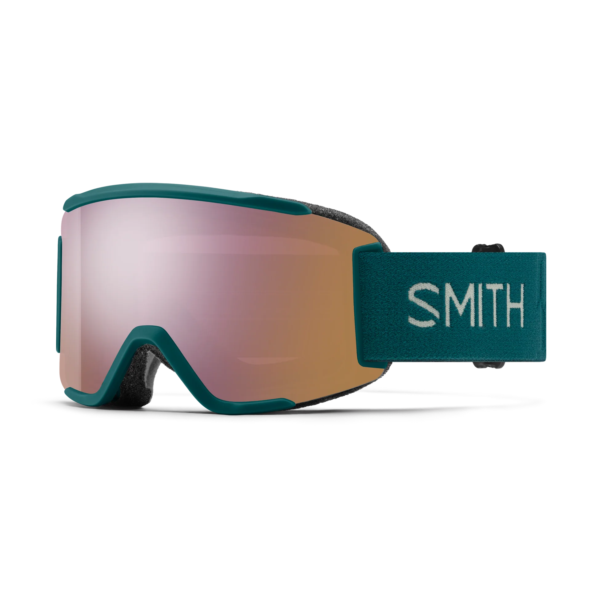 Smith Squad S - Black/ChromoPop Everyday Rose Gold Mirror / Clear