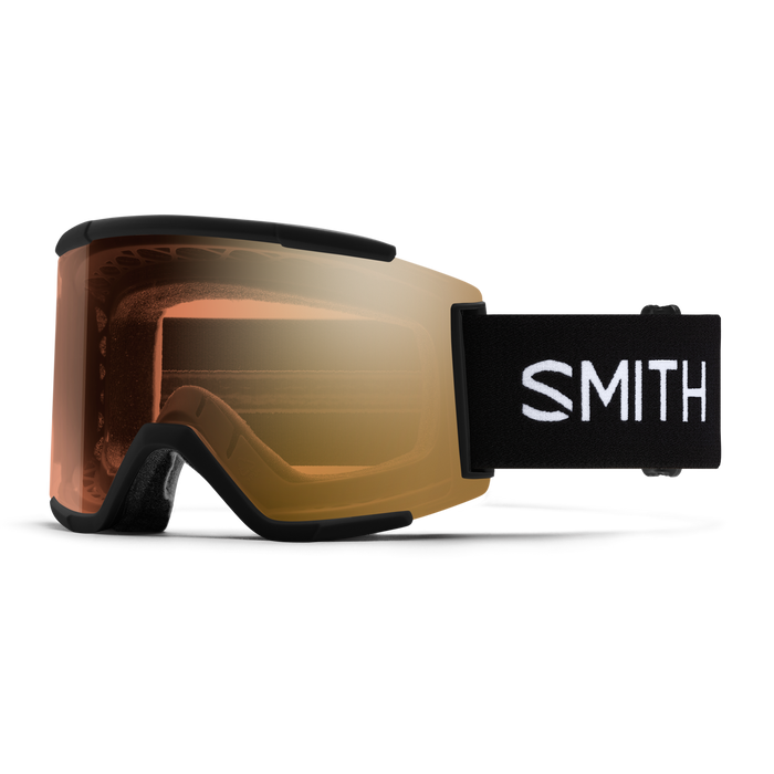 Load image into Gallery viewer, Smith Squad XL Snow Goggles - Black | ChromaPop Pro Photochromic Blue Mirror Lens