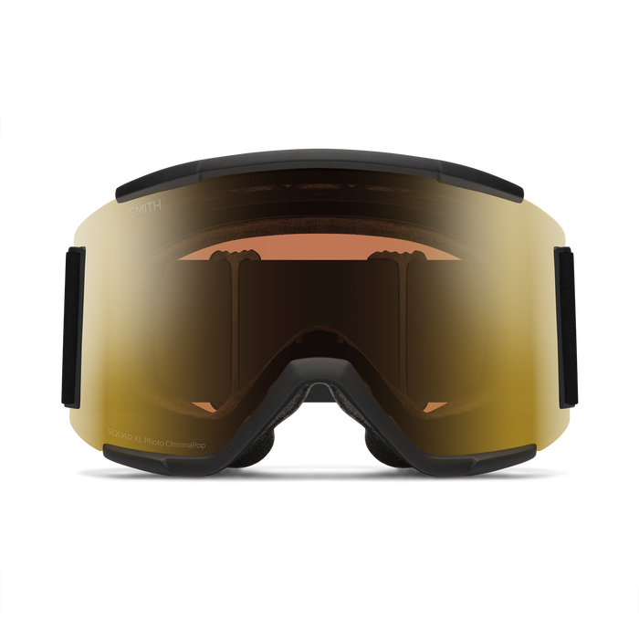 Load image into Gallery viewer, Smith Squad XL Snow Goggles - Black | ChromaPop Pro Photochromic Blue Mirror Lens