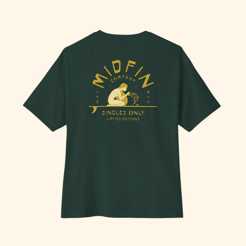 Load image into Gallery viewer, Midfin Singles Only Boxy Tee
