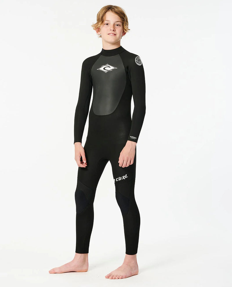 Load image into Gallery viewer, Rip Curl Kids Omega 4/3 Back Zip Wetsuit

