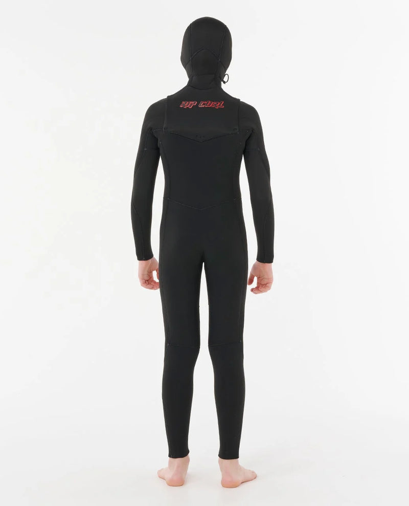 Load image into Gallery viewer, Rip Curl Yth Dawn Patrol 5/4 Hooded Full Wetsuit
