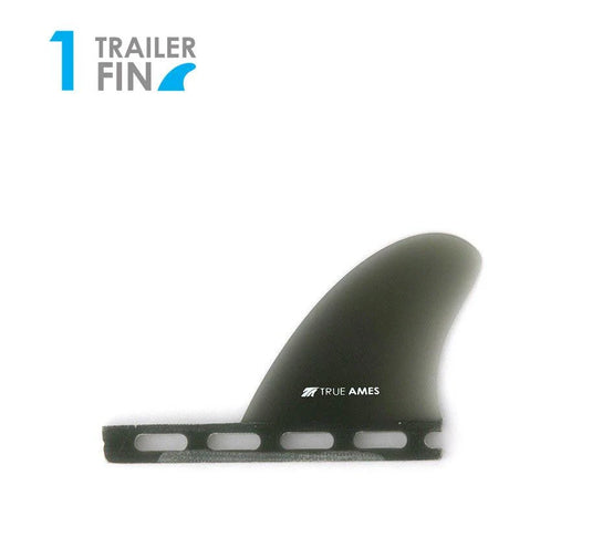 True Ames 2.5" Trailer Futures Compatible Solid Fiberglass Surfboard Fin