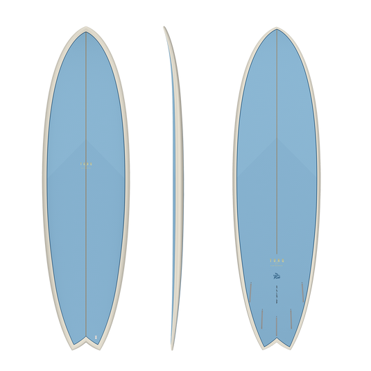 Torq Fish 7'2 Mako Blue Surfboard