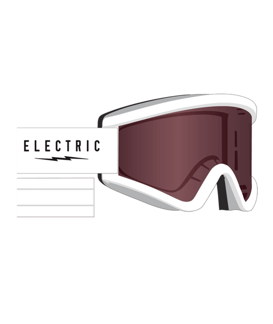 Electric EGV Snow Goggle - Matte White/Rose