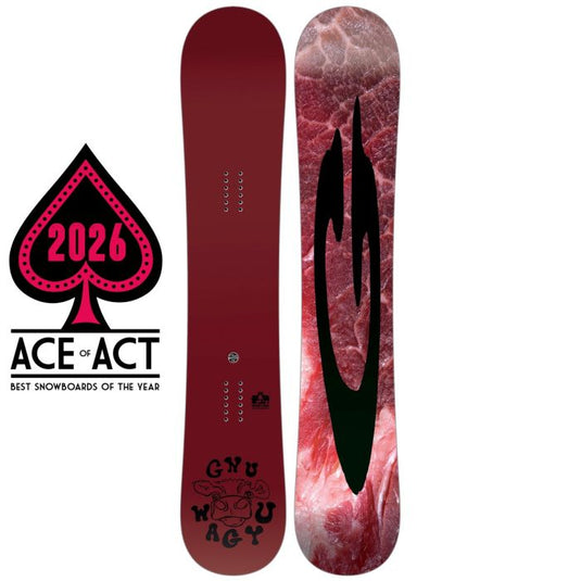 Gnu Wagyu B-Grade Snowboard 2026