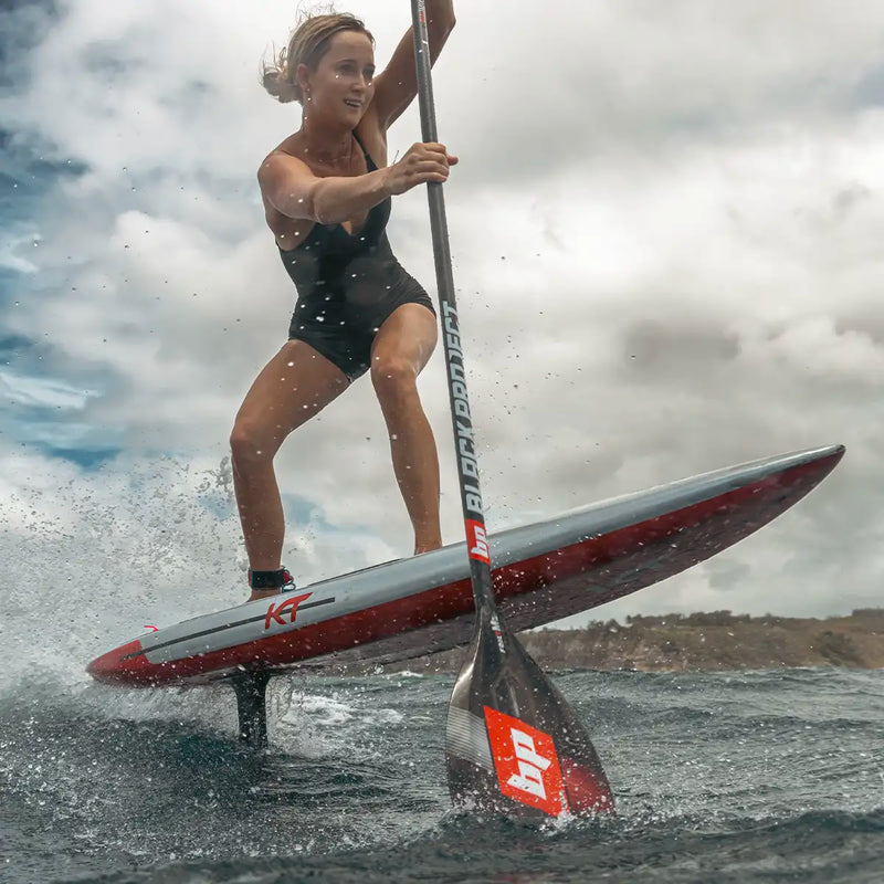 Load image into Gallery viewer, Black Project FoilX Cut-to-Fit SUP Foil Paddle

