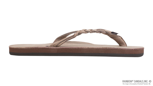 Rainbow Sandals Women's Flirty Braidy Single Layer Sandal