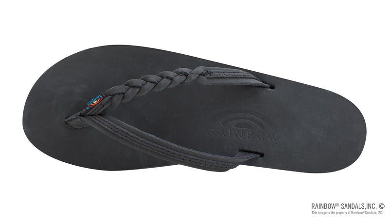Load image into Gallery viewer, Rainbow Sandals Women's Premier Leather Single Layer Flirty Braidy
