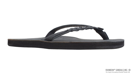 Rainbow Sandals Women's Premier Leather Single Layer Flirty Braidy
