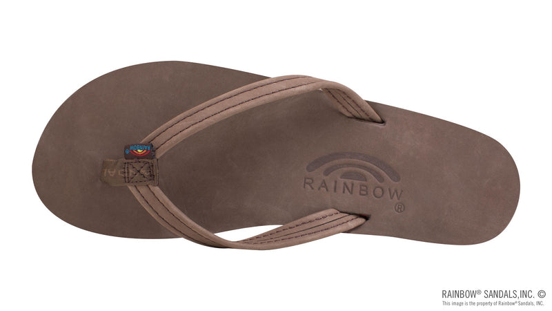 Load image into Gallery viewer, Rainbow Sandals Women's Single Layer Premier Leather Arch Support and 1/2" Narrow Strap
