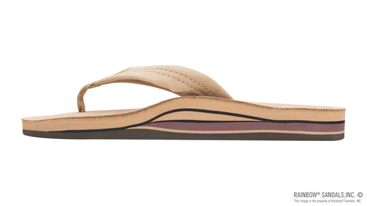 Rainbow Sandals Premier Leather Double Layer with Arch Support