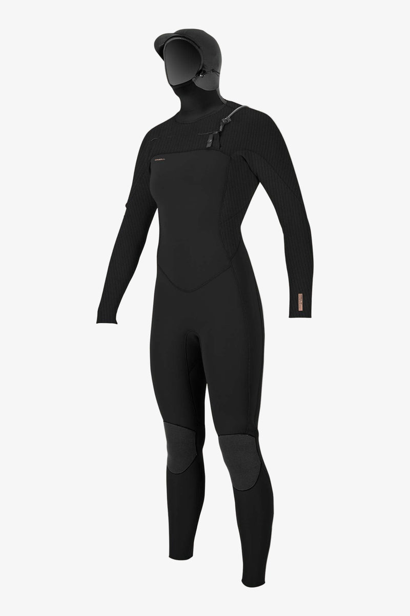 Load image into Gallery viewer, O'Neill Wmn's Hyperfreak 5/4 Hooded Full Wetsuit
