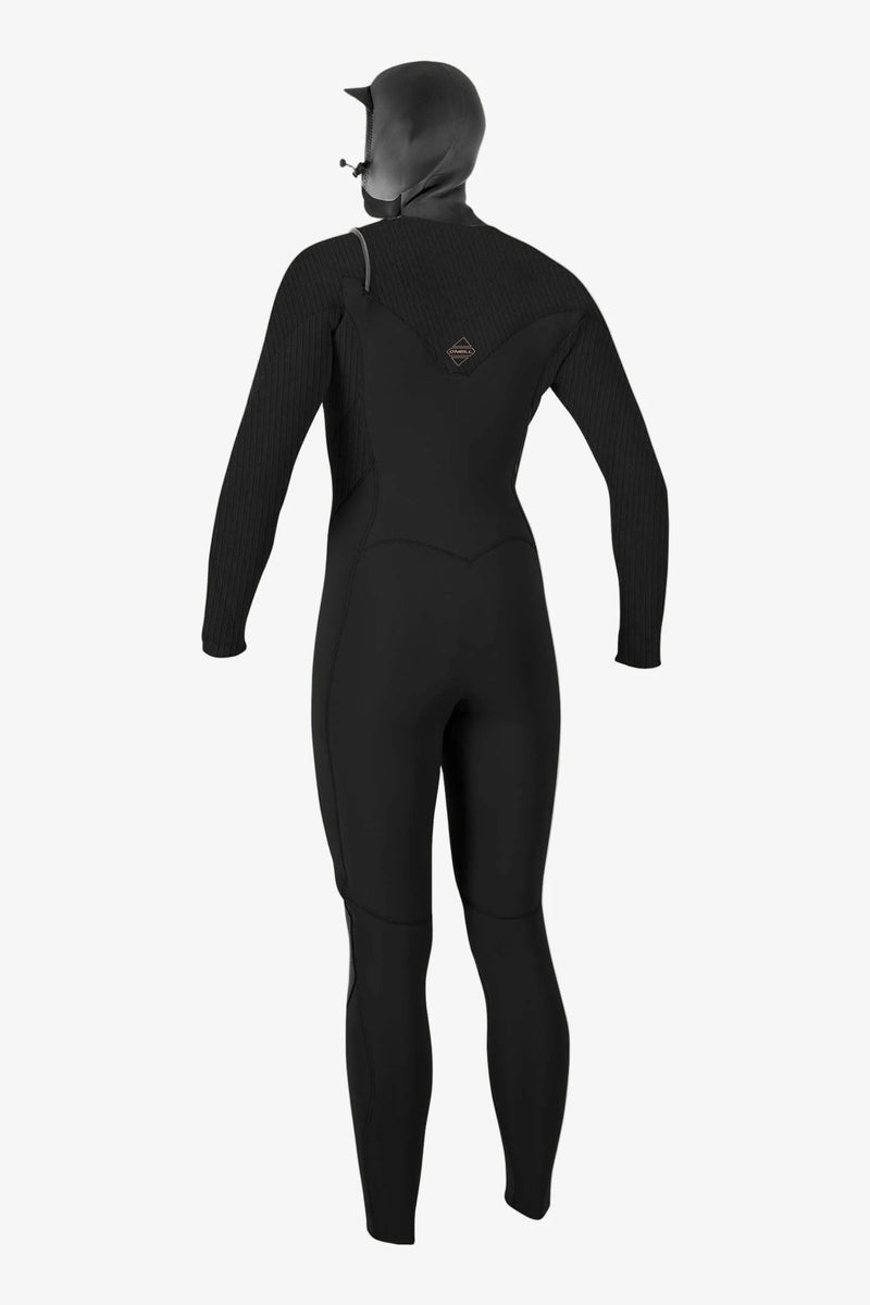 Load image into Gallery viewer, O'Neill Women's Hyperfreak 5/4+ Chest Zip Hooded Full Wetsuit
