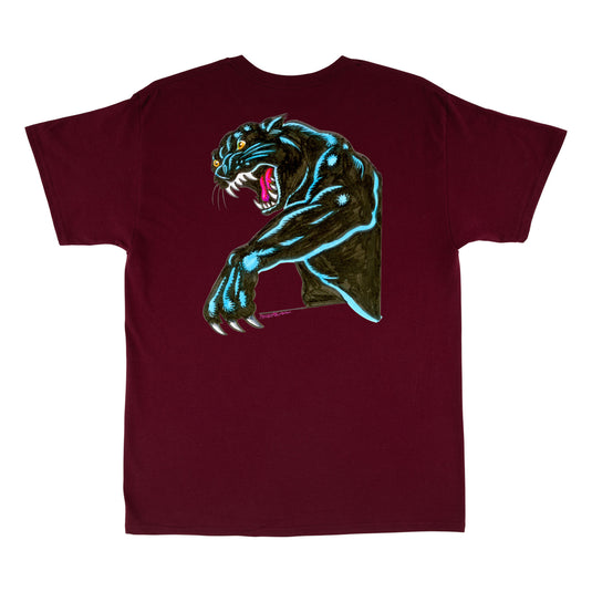 Natas Panther S/S T Maroon