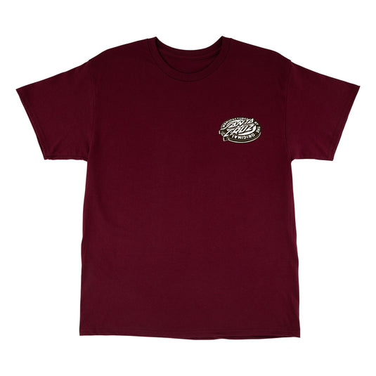 Natas Panther S/S T Maroon