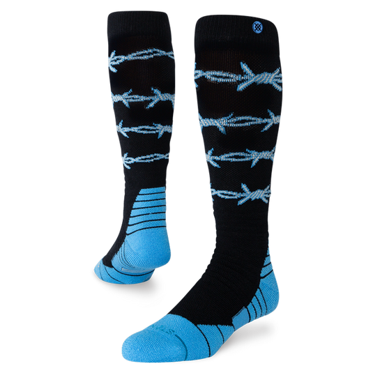 Stance Barbed Wire Mid Poly Snow Socks
