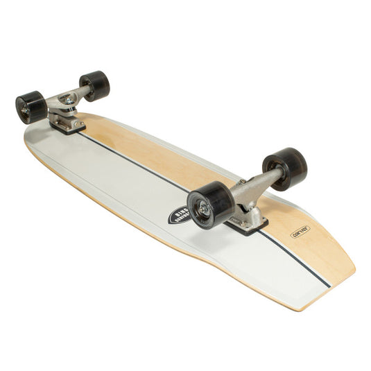 Carver x Bing C7 Raw 37" Continental Surfskate Complete