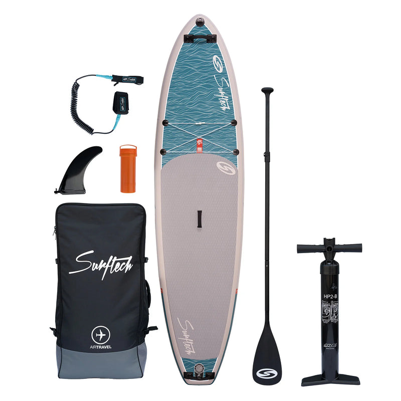 Load image into Gallery viewer, Surftech Chameleon Air Travel 10'4" Inflatable SUP Kit w/ Paddle
