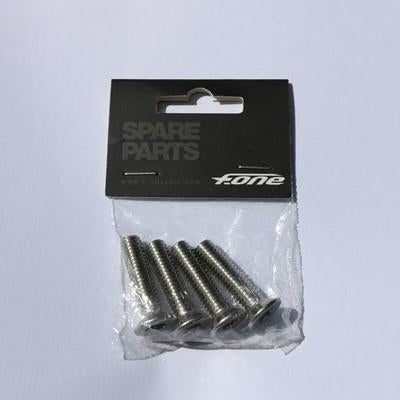 F-One M6 x 15mm Tapered Head Screws (A4-T30 torx) x 4
