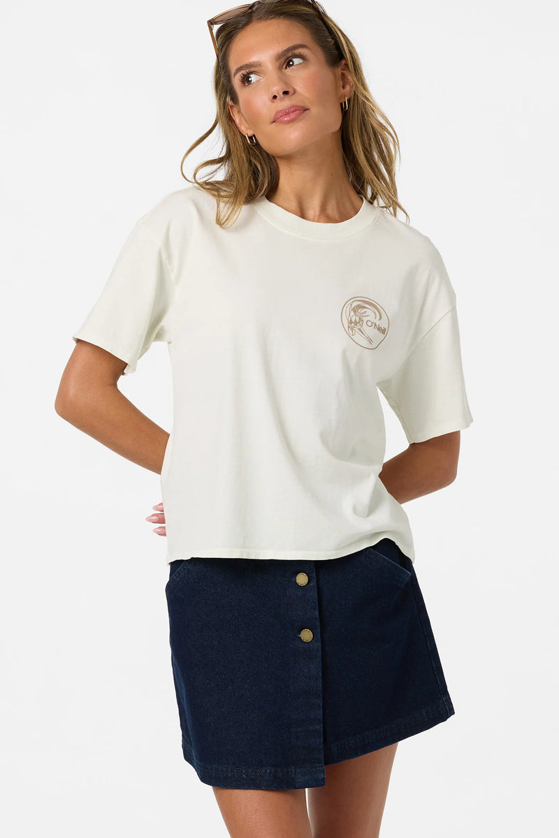 Load image into Gallery viewer, O'Neill O'Riginals Salty Circle Surfer Easy Tee
