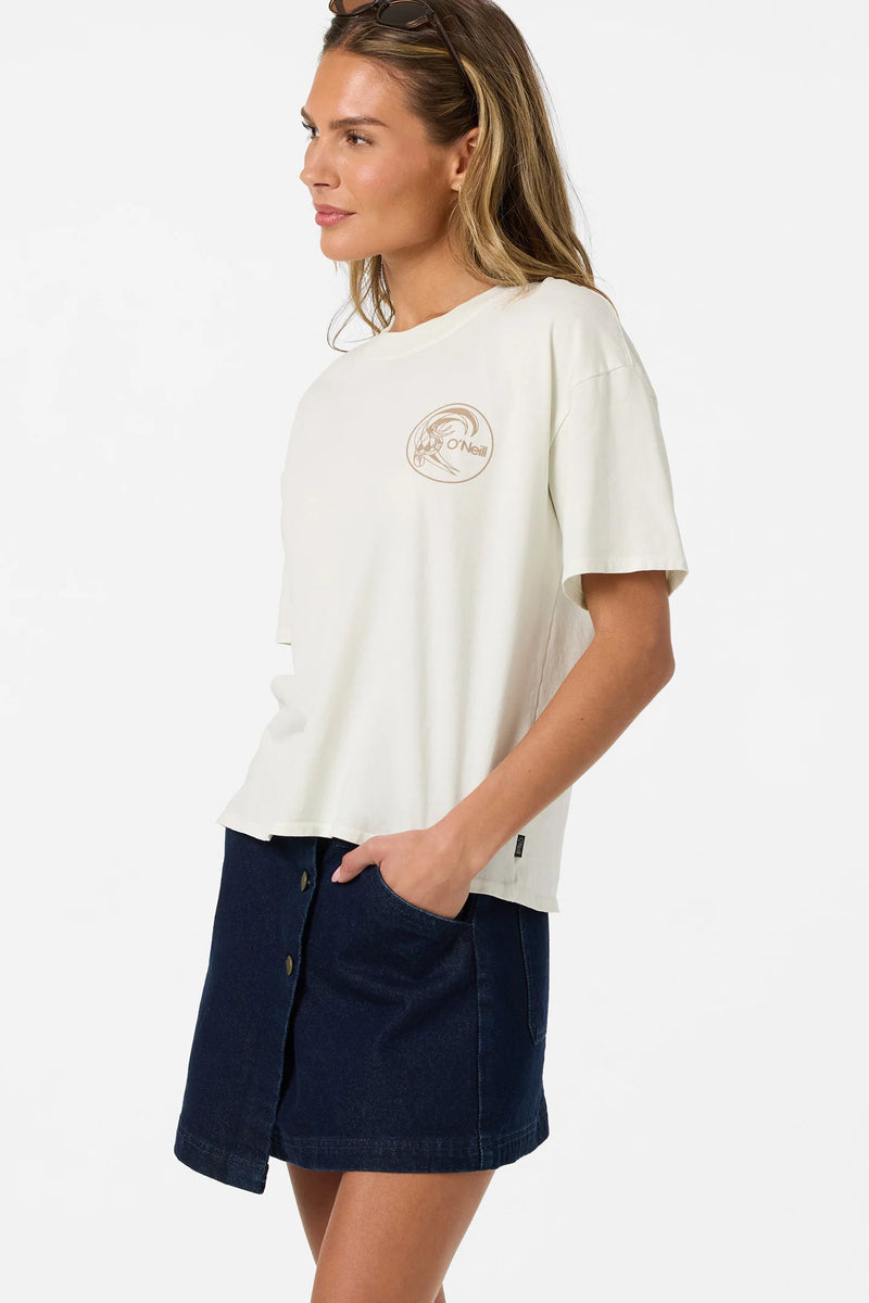 Load image into Gallery viewer, O'Neill O'Riginals Salty Circle Surfer Easy Tee
