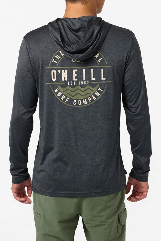 O'Neill Trvlr UPF Hooded Blaze Long Sleeve Pullover