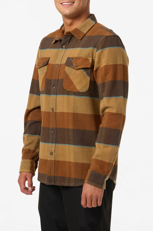 O'Neill Richmond Flannel Standard Fit Long Sleeve Shirt